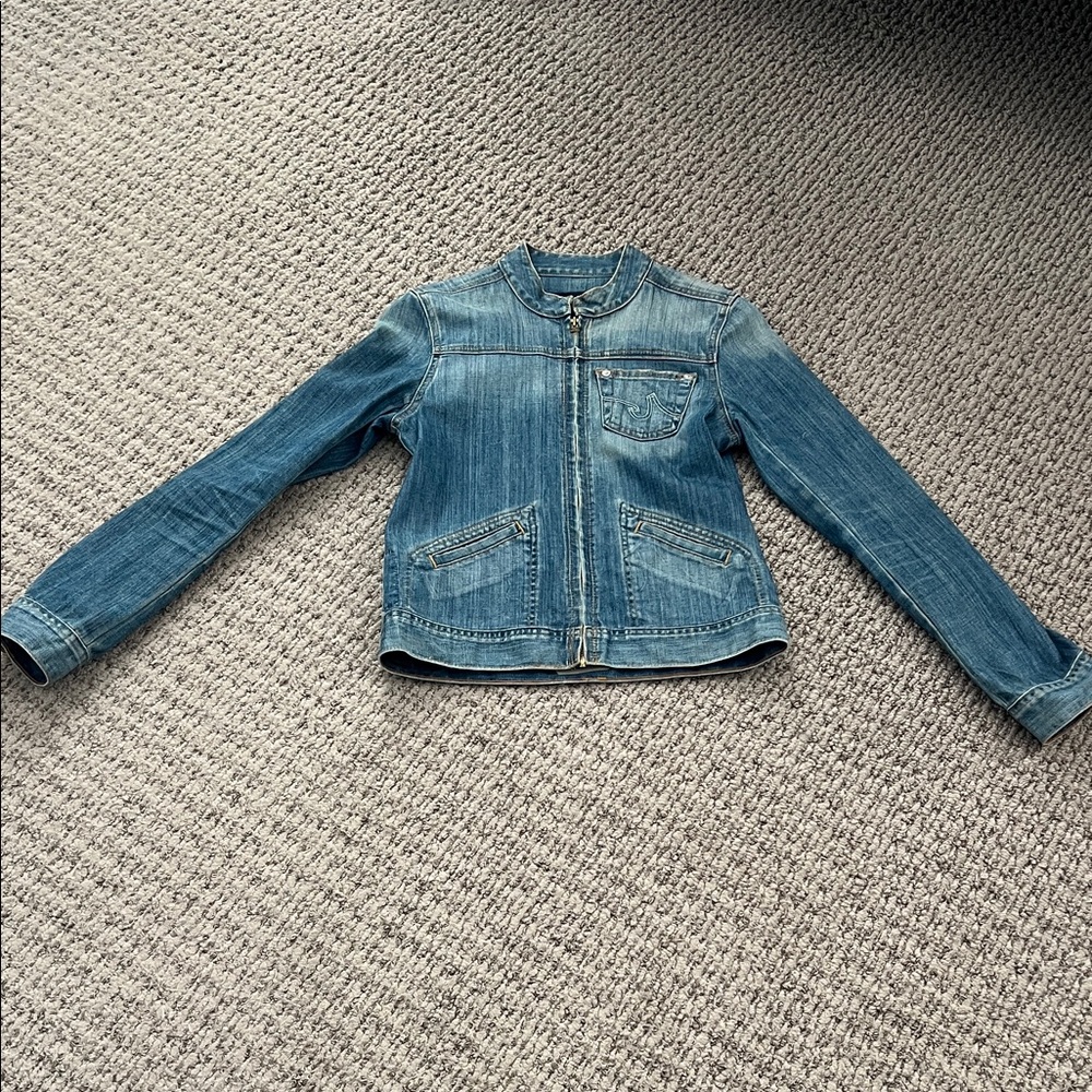Ag Adriano Goldschmied Classic Blue Jean Jacket for Kids